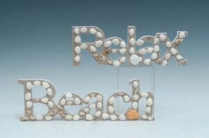 WD BEACH/RELAX SIGN 14/17L - UPC : 050262113093