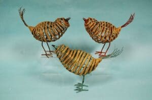 3/A MTL BIRD W/TWINE 9L - UPC : 050262323416