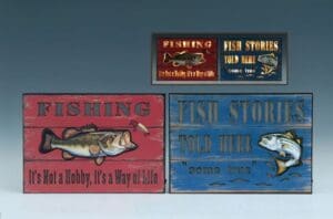 2/A FISHING SIGN W/LIT 16L - UPC : 050262334085