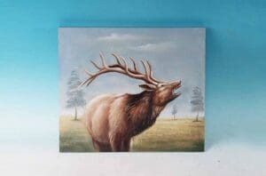 ELK PAINTING 16InL - UPC : 840588076529