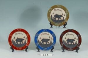 4/A 8In PLATE BEAR+MN - UPC : 840588003419