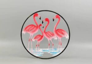 MTL FLAMINGO PLQ 15-3/4D - UPC : 050262355363