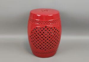 POR STOOL - RED 18H - UPC : 050262355639