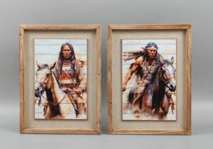 2A WOODEN FRAME INDIAN 16H - UPC : 050262355752
