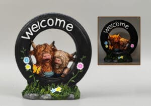 HIGHLAND COW SOLAR LIT 11H - UPC : 050262546419